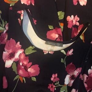 Floral fit and flare dress size Small